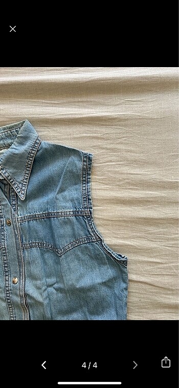 m Beden mavi Renk Y2K Pinterest vintage kot gömlek yelek