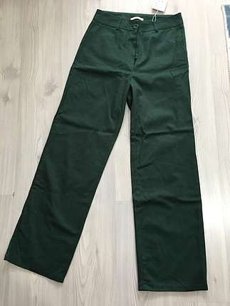 Diğer Yeşil kumaş pantalon