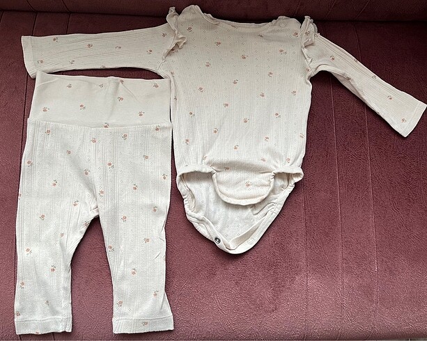 3-6 ay kız bebek takım