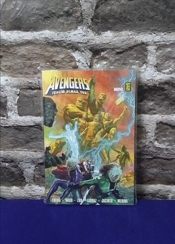 Avengers Teslim Olmak Yok Varyant Marvel 