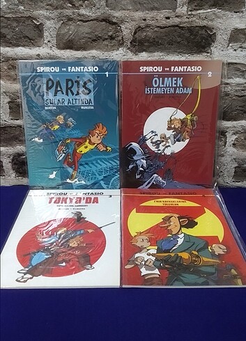 Spirou ve Fantasio 1-2-3-4-5-6-7 