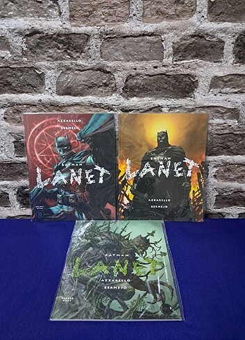 Batman Lanet varyant 1-2-3, Secret Wars varyant, Periler Ülkesi'