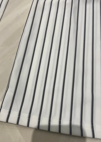 Uzun Kollu Siyah Çizgili Erkek Tişört - Görsel 3