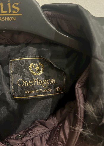 Bordo Kapitone Uzun Kadın Mont - Görsel 4