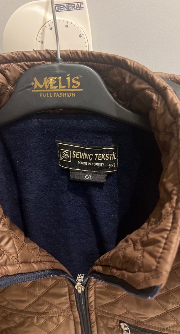 Kahverengi Deri Erkek Ceket - Görsel 3