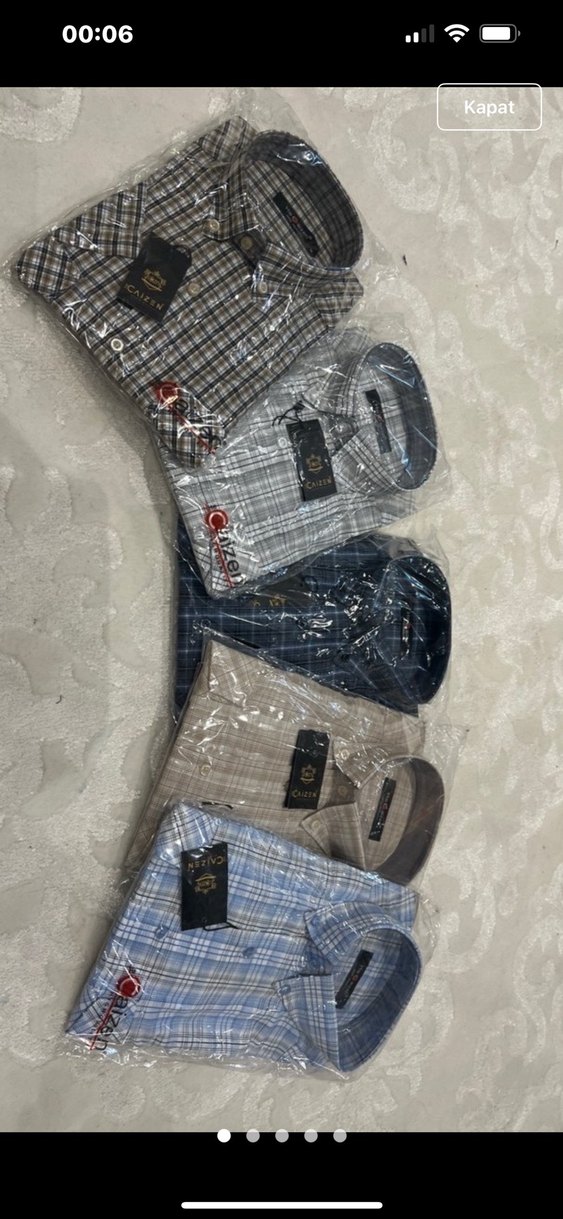 Erkek kareli gömlek - Görsel 4