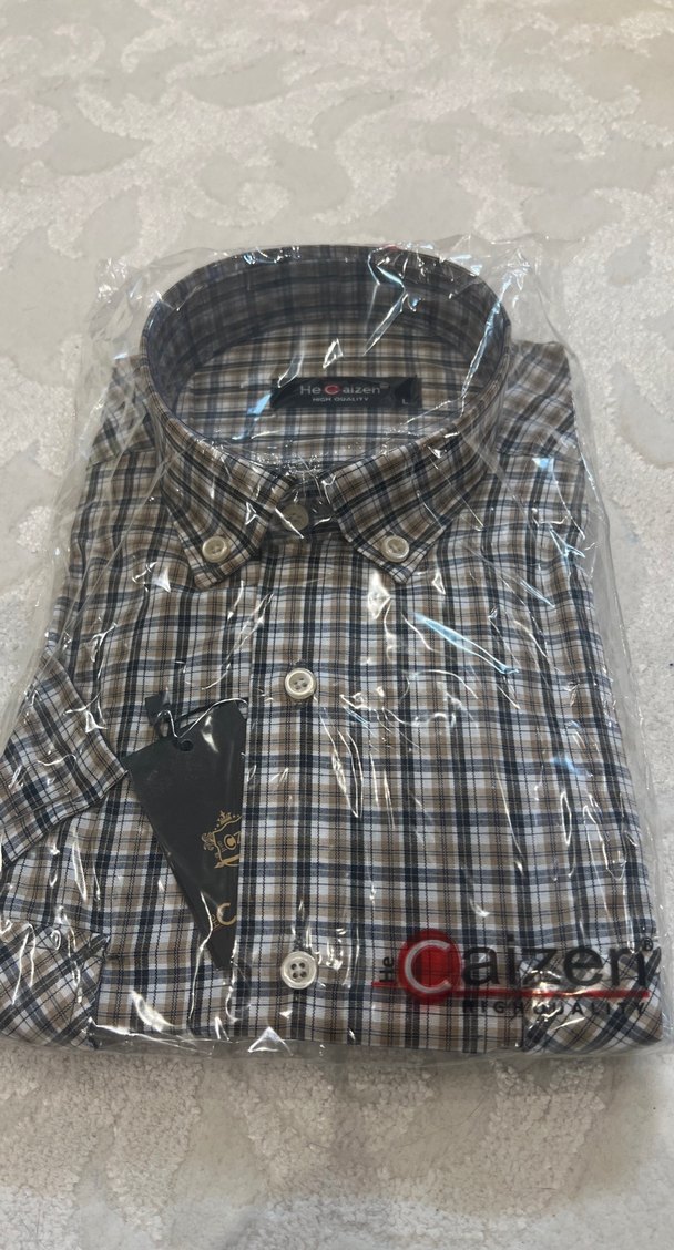 Erkek kareli gömlek - Görsel 3