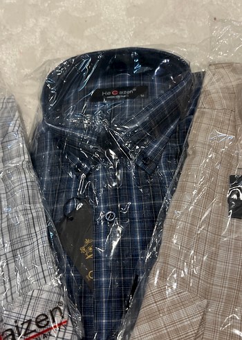 Gri Regular Fit Kısa Kollu Erkek Gömlek - Görsel 3