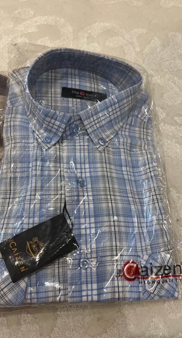 Gri Regular Fit Kısa Kollu Erkek Gömlek - Görsel 5