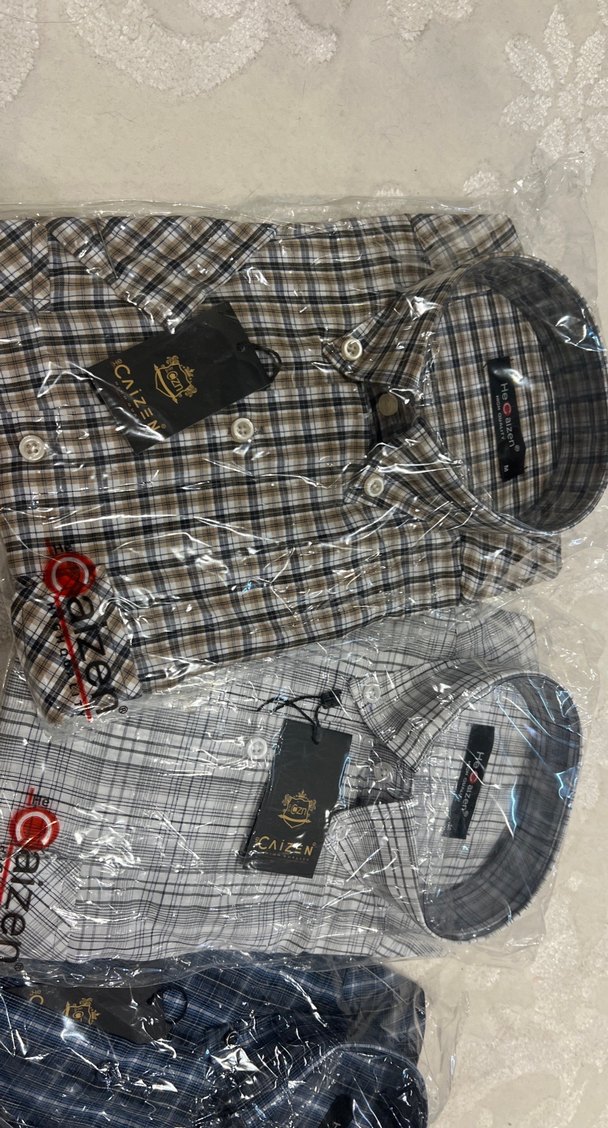 Gri Regular Fit Kısa Kollu Erkek Gömlek - Görsel 2