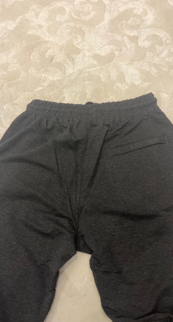 Erkek Gri Fermuarlı Rahat Outdoor Eşofman - Görsel 3