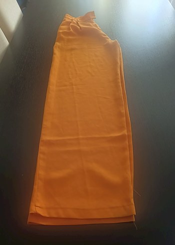 40 Beden Sarı i Kadın Kumaş Pantolon