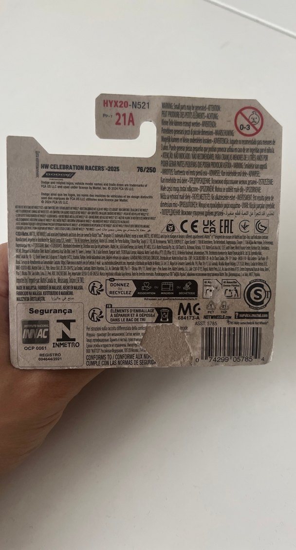 Hot Wheels 74 Dodge Charger Pembe Oyuncak Araba - Görsel 3