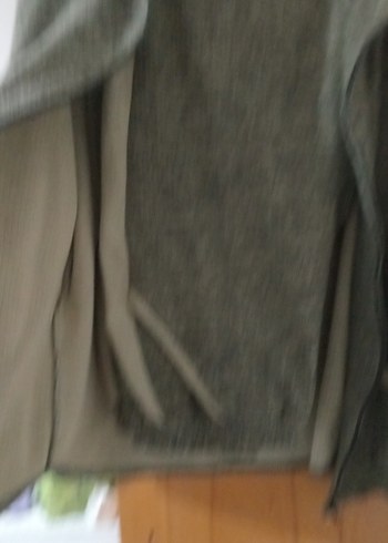 kemıl renk Ceketi Fermuarlı Cepli takim - Görsel 2