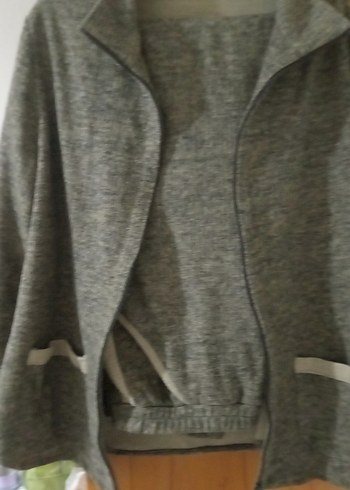 kemıl renk Ceketi Fermuarlı Cepli takim - Görsel 3