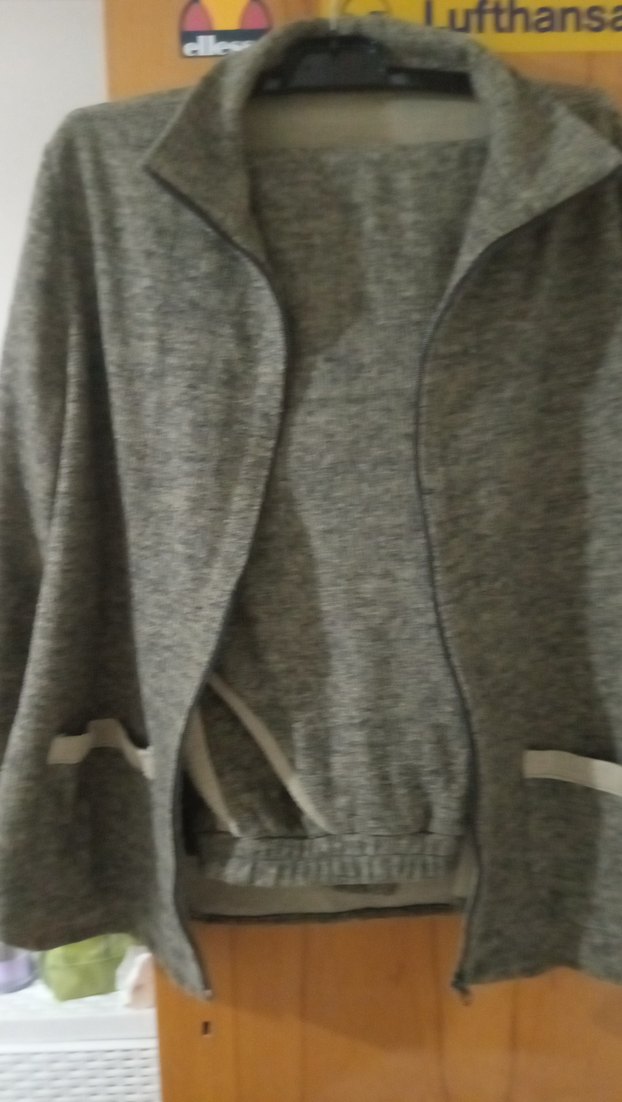 kemıl renk Ceketi Fermuarlı Cepli takim - Görsel 3