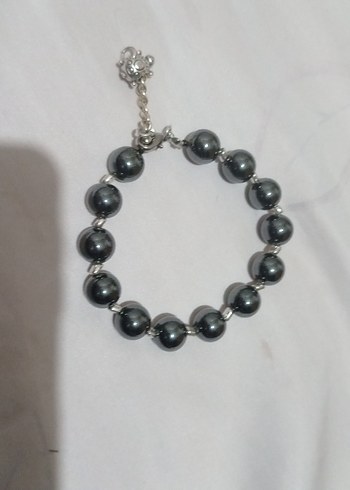 hematit taşı bileklik - Görsel 3