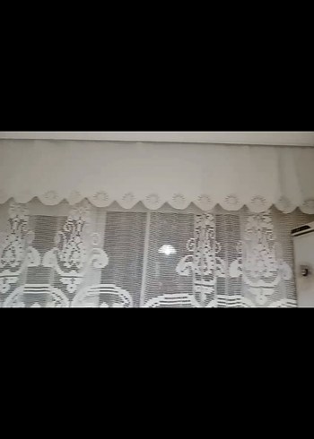 Beyaz ablike leke tutmaz mutfak takımı  Perde - Görsel 5