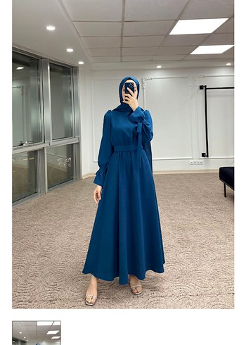 Meliha Tarhanacı Taş Kemerli Elbise - Görsel 2