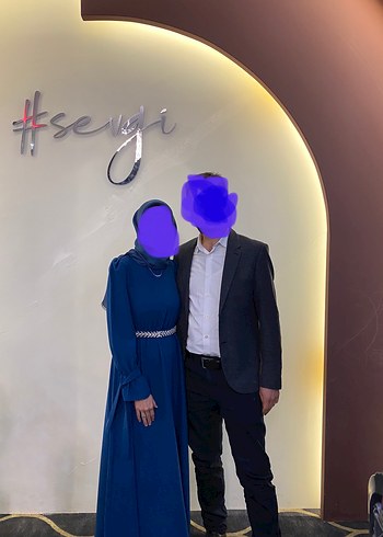 Meliha Tarhanacı Taş Kemerli Elbise - Görsel 3