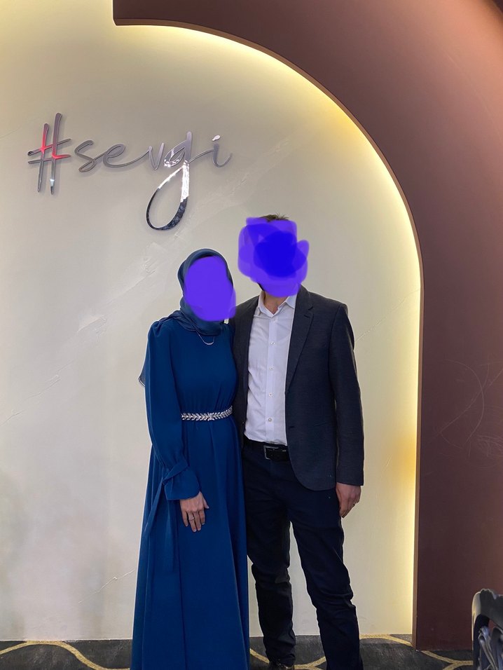 Meliha Tarhanacı Taş Kemerli Elbise - Görsel 3