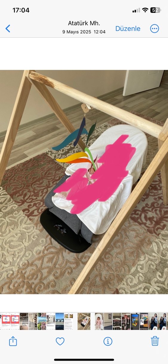 Baby Gym Set Mobil 5li - Görsel 2