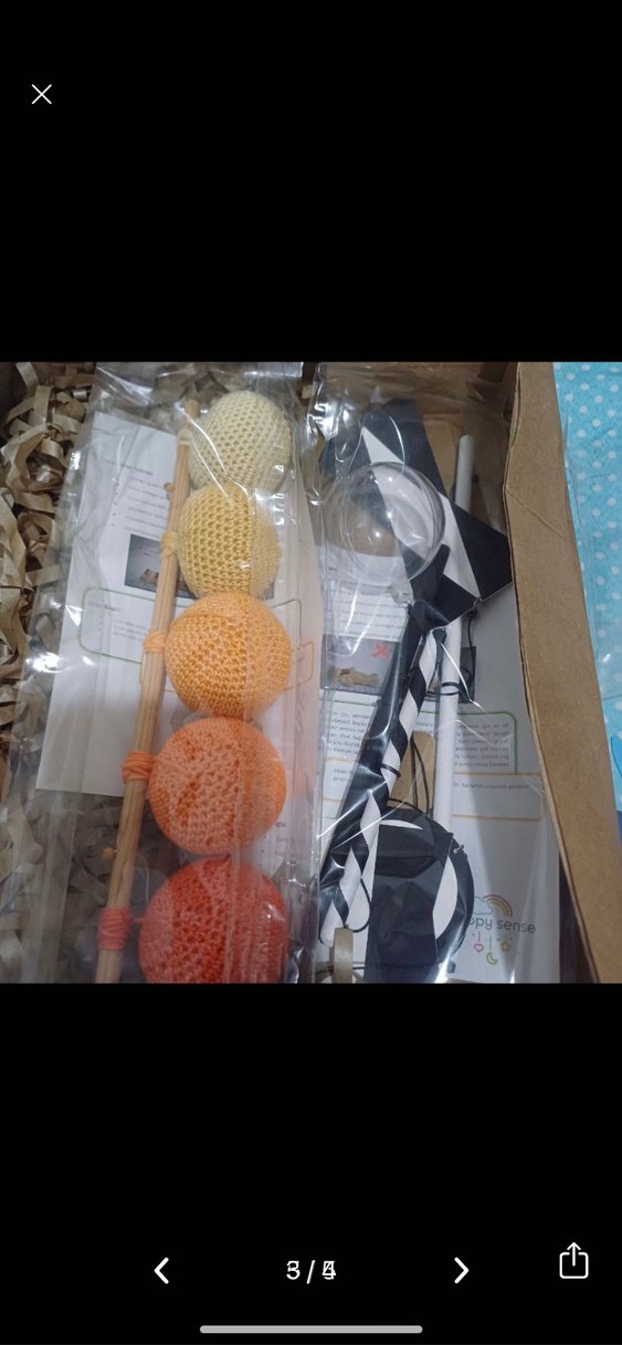 Baby Gym Set Mobil 5li - Görsel 4