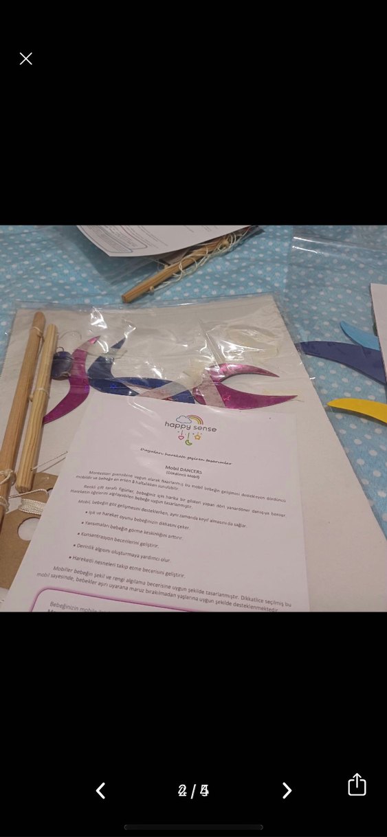 Baby Gym Set Mobil 5li - Görsel 5