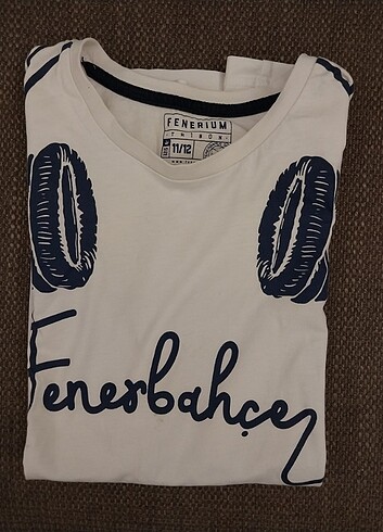 11-12 Yaş Beden Fenerbahçe erkek çocuk tshirt 