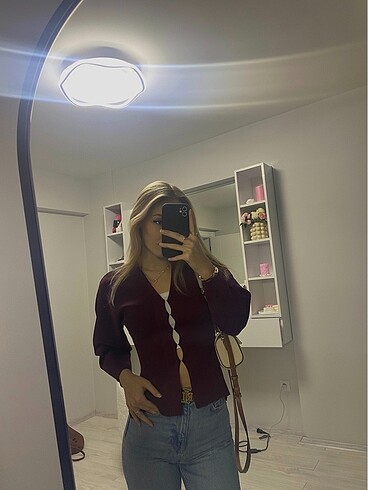 Zara bordo ceket