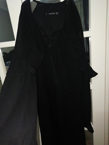 Diğer Şifon siyah elbise 