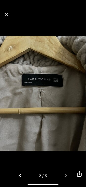 xs Beden ZARA KABAN