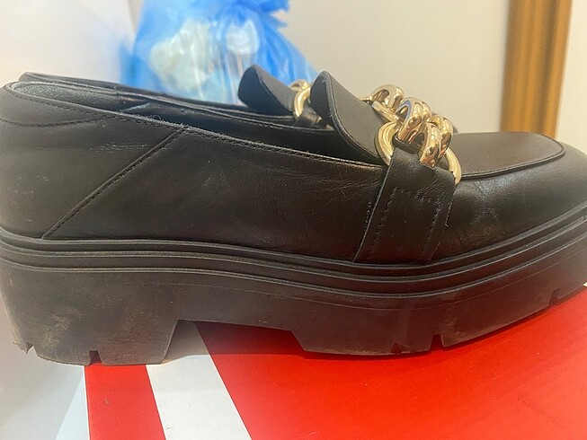 36 Beden siyah Renk Loafer