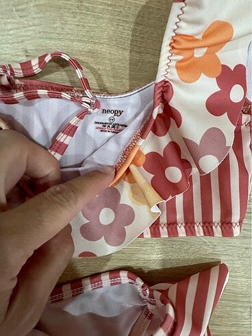 1 Yaş Beden camel Renk Bebek bikini