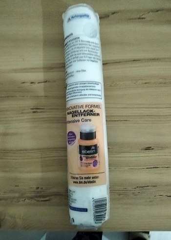 ebelin 140 Pamuklu Makyaj Temizleme Pedi - Görsel 2