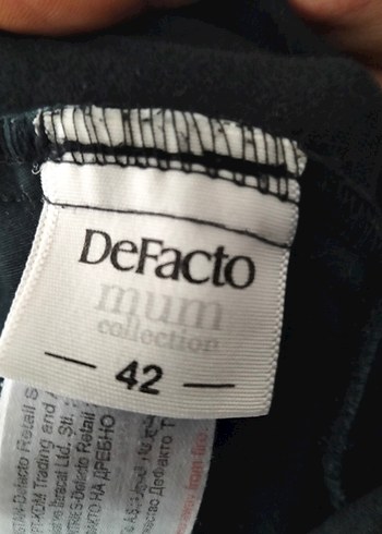 Fermuarlı Siyah Hamile Pantolonu - Görsel 4