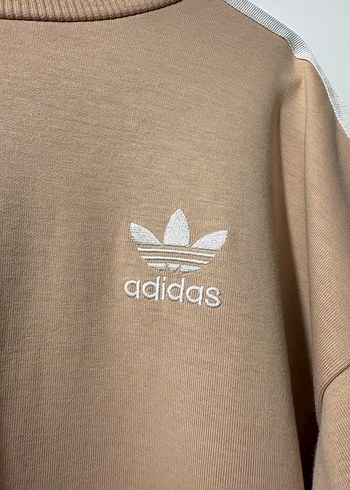 Bej Uzun Kollu Kadın Spor Elbise - Görsel 2