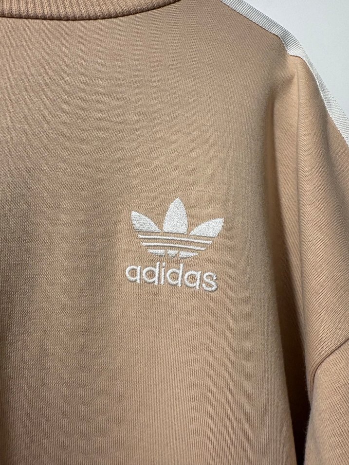 Bej Uzun Kollu Kadın Spor Elbise - Görsel 2