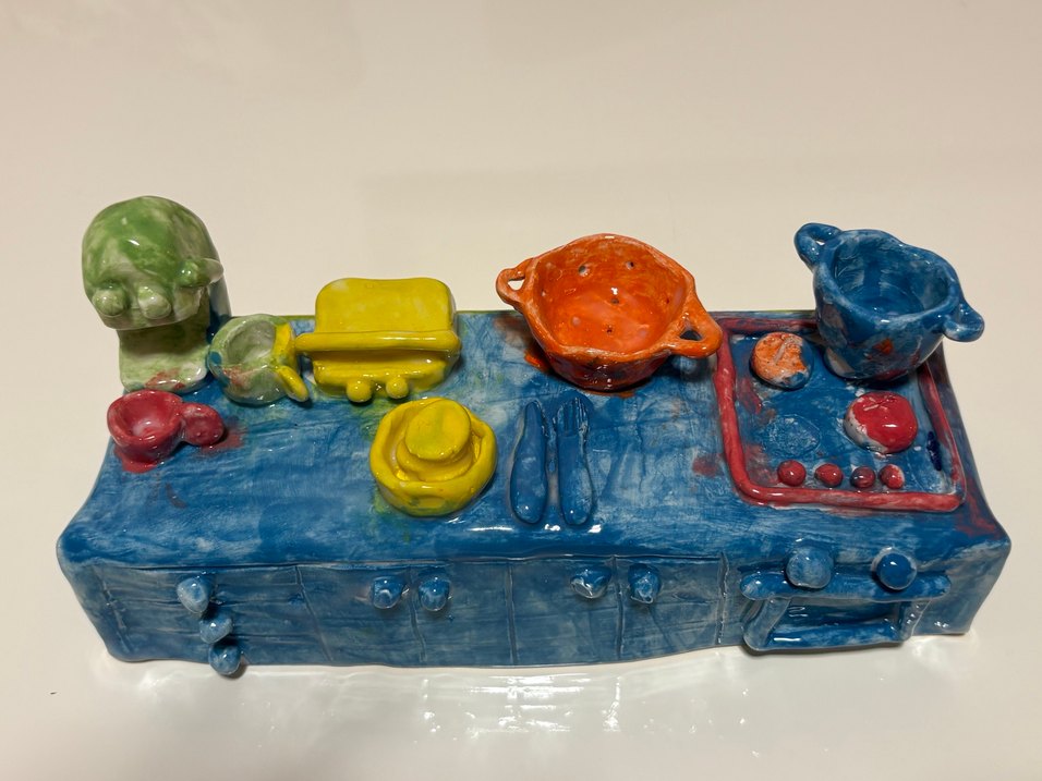 Renkli Mutfak Temalı Eğitici Oyuncak - Görsel 3