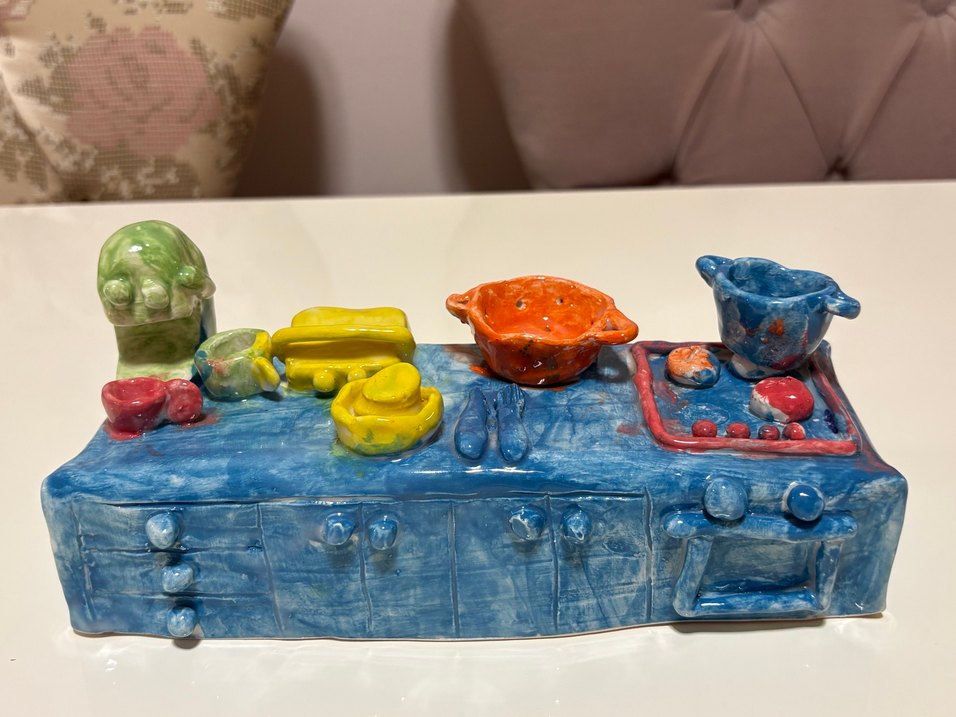 Renkli Mutfak Temalı Eğitici Oyuncak - Görsel 2