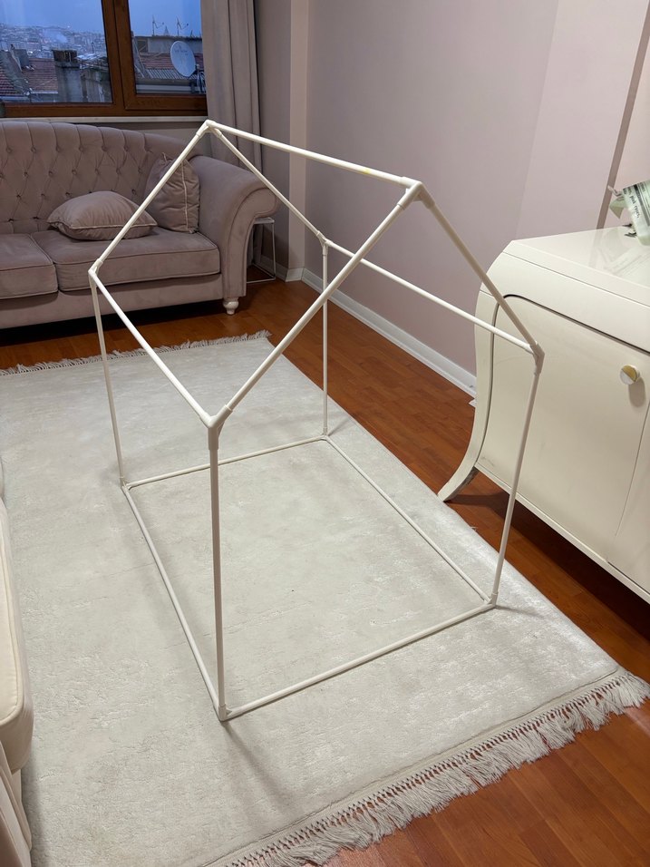 Beyaz Oyun Parkı Yatak Çerçevesi - Görsel 2