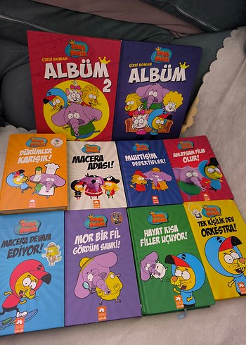  Çizgi Roman Albüm Seti - 10 Kitap