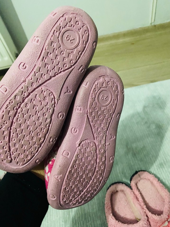 Kız Çocuk terlik panduf - Görsel 2