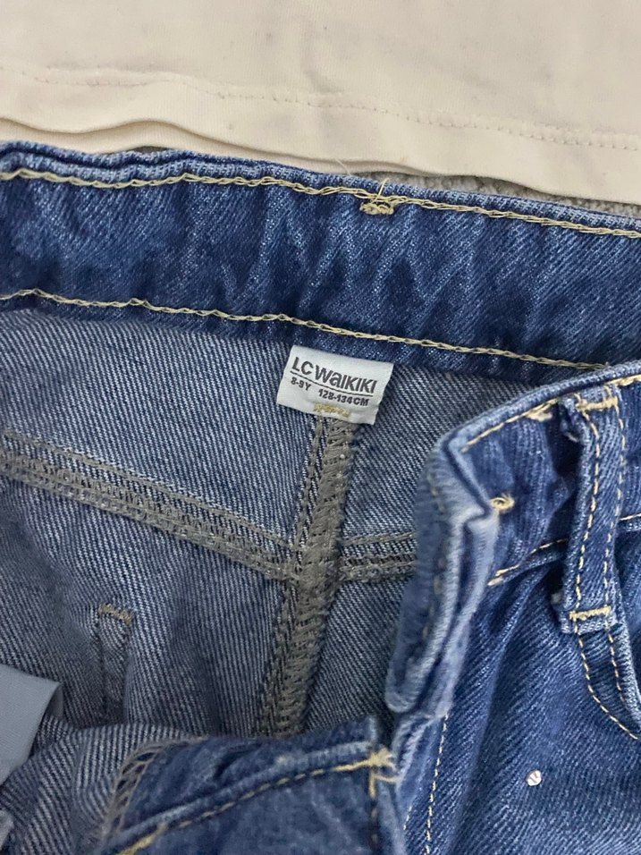 LCW kot pantolon tişört - Görsel 4