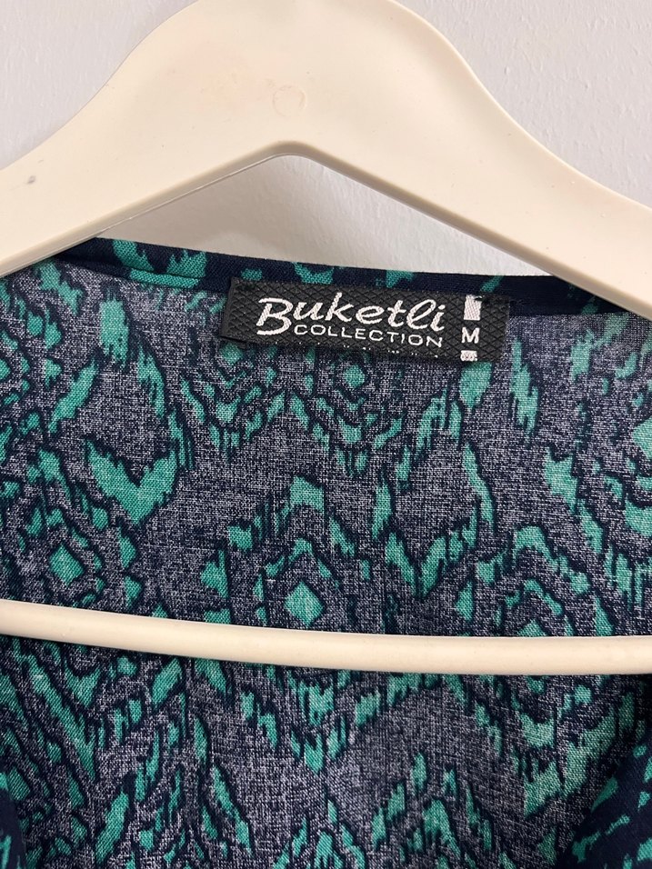 Bohem Uzun Kollu Elbise - Görsel 2