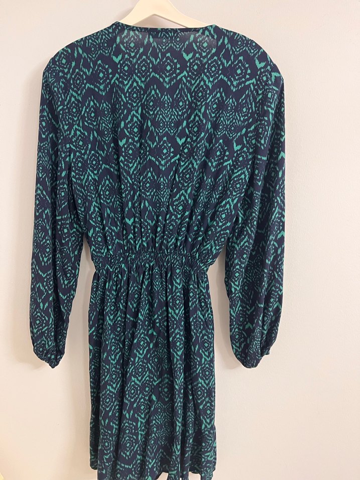 Bohem Uzun Kollu Elbise - Görsel 3