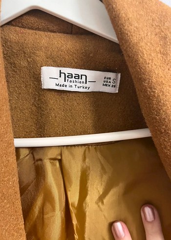 Kahverengi Kemerli Uzun Kadın Kaban - Görsel 3