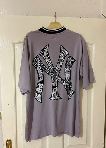 Gri Erkek Oversize Tişört - Görsel 2