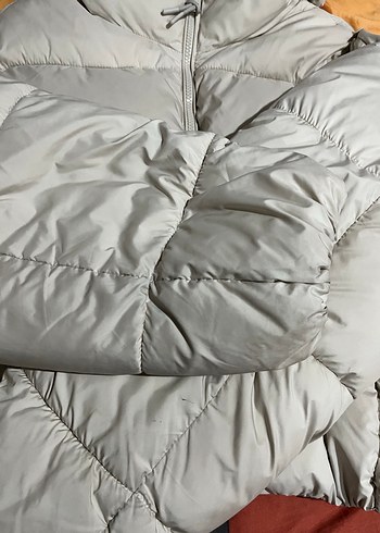 Bej Kadın Kışlık Mont - Görsel 6