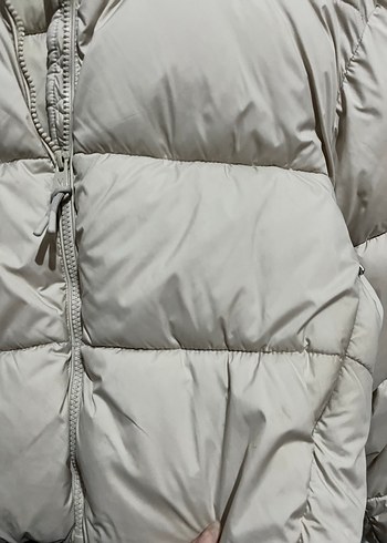 Bej Kadın Kışlık Mont - Görsel 3